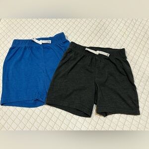 Boys Jumping Bean Shorts Size 3T Blue & Grey 2 Pairs
